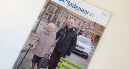 Magazine De Stadenaar, meegeschreven door Bliksem Schrijfbureau