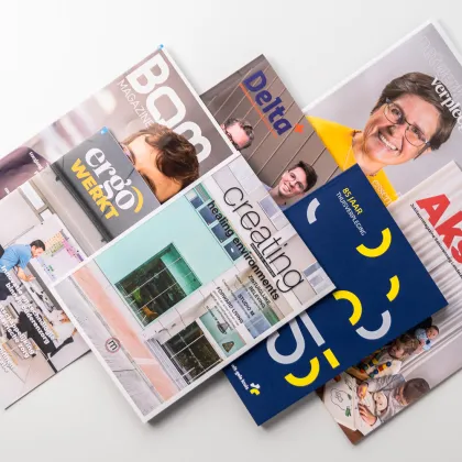 6 magazines die Bliksem Schrijfbureau schreef 
