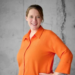 Portret van copywriter Anastasia Verleysen