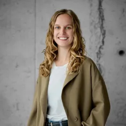Portret van copywriter Majorie Desmet