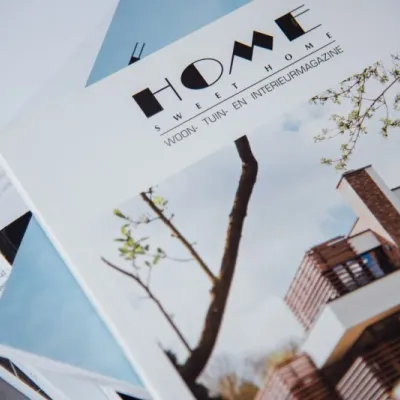Magazines Home Sweet Home, geredigeerd door Bliksem Schrijfbureau
