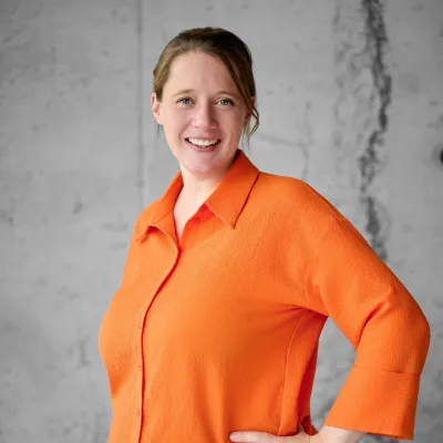 Portret van copywriter Anastasia Verleysen